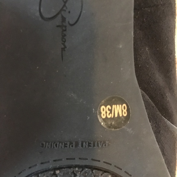 Jessica Simpson black heels - Picture 5 of 5